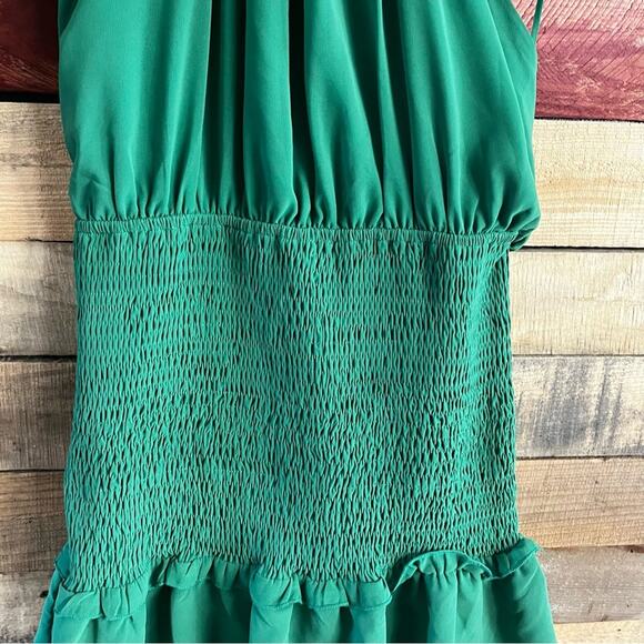 Fiestar Green Halter Tank Top Size Small - Picture 8 of 12